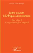 Lettre ouverte à l'Afrique soixantenaire