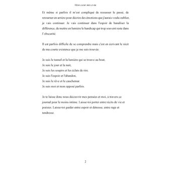 Mon coeur mis à nu