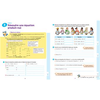 Résoudre des équations 4e, 3e - Chouette, Je réussis !