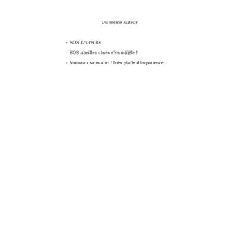 S.O.S. Abeilles : Inès s'en m(i)êle !