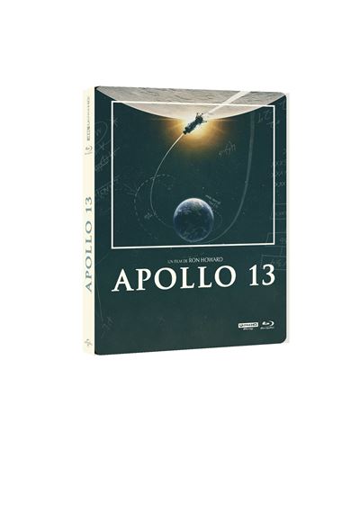 Apollo 13 Édition Limitée Steelbook Blu-ray 4K Ultra HD - 1