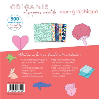 Origamis et papiers créatifs - Esprit graphique