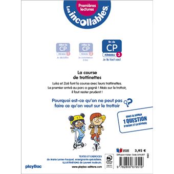 Les incollables - Premières lectures - Tome 13 - La course de trottinettes - niv.3