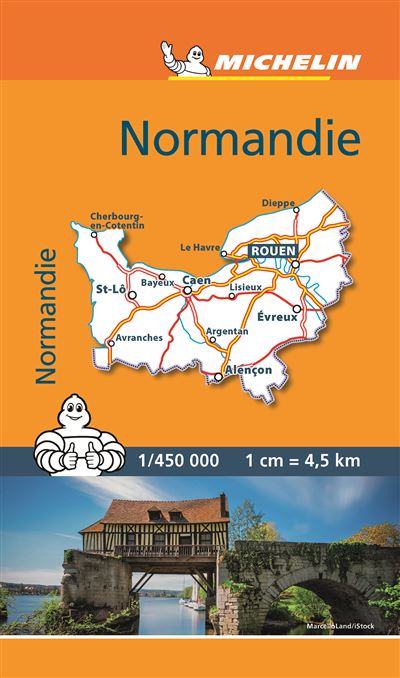 Mini carte de Normandie