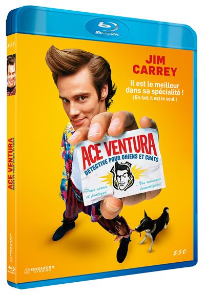 Ace Ventura, détective chiens et chats en Blu-ray, DVD