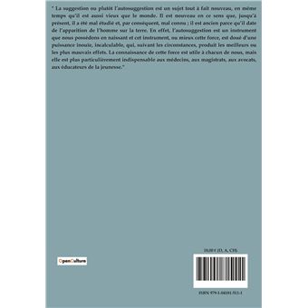 La Maîtrise de soi-même par l'autosuggestion consciente