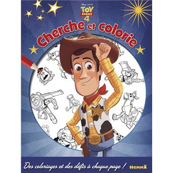 Disney Toy Story 4 Cherche et colorie