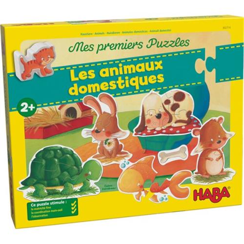 MES PREMIERS PUZZLES - LES ANIMAUX DOMESTIQUES