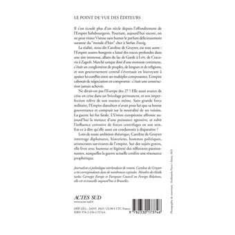 Monde d'hier, monde de demain