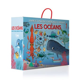 Les Océans - Livre et puzzle cherche et trouve