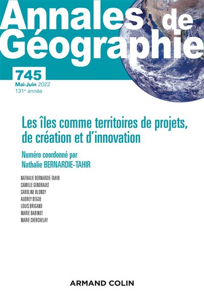 Annales de géographie - N° 745 3/2022 -  Collectif - broché