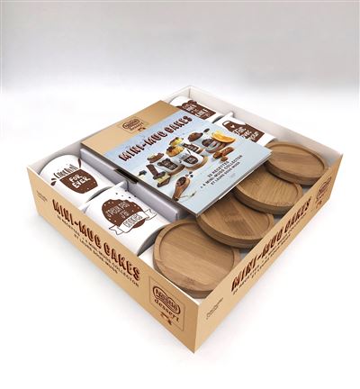 Coffret Mini-mug cakes + sous-mugs Nestlé - Aurélie Desgages - Boîte ou accessoire