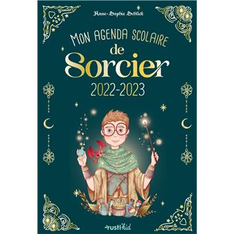 Mon agenda scolaire de sorcier 2022-2023