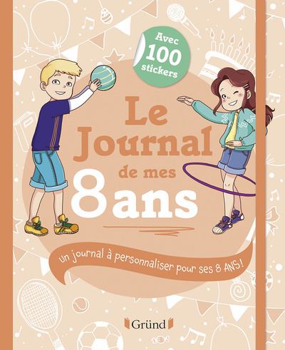 Le Journal de mes 8 ans - Frédérique Corre-Montagu - relié