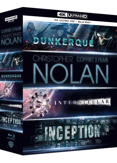 Coffret Christopher Nolan Blu-ray 4K Ultra HD