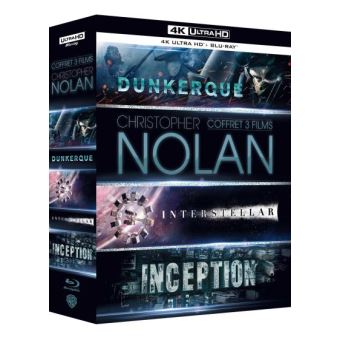 Coffret Christopher Nolan Blu-ray 4K Ultra HD