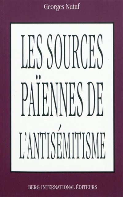 Sources paiennes de l'antijudaisme