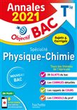 Annales Bac 2021 Spé Physique Chimie Term