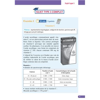 Annales Bac 2021 Spé Physique Chimie Term