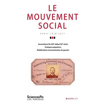 Le mouvement social 275
