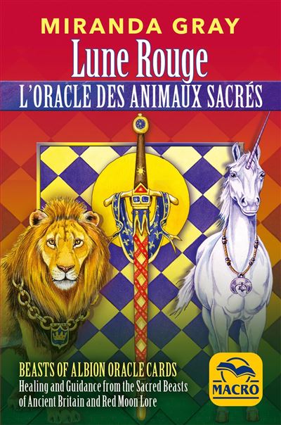 Lune rouge. L'oracle des animaux sacres (coffret livret 