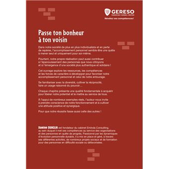 Passe ton bonheur à ton voisin