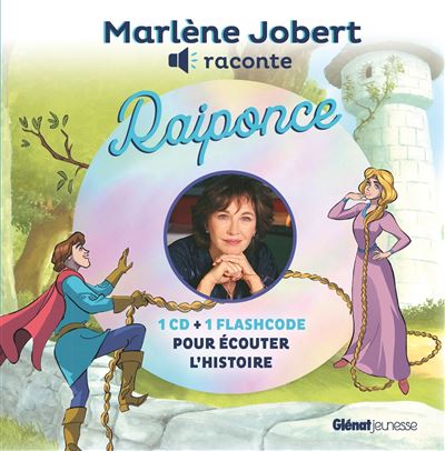 Raiponce - Marlène Jobert - Livre CD