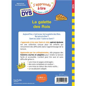 Sami et Julie- Spécial DYS (dyslexie) La galette des rois