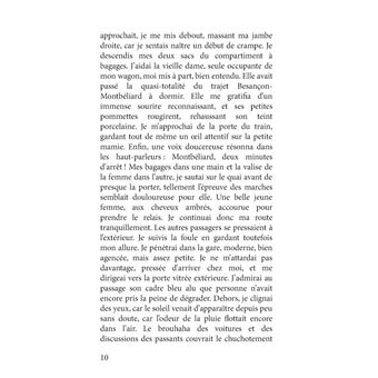 Les lettres argentées