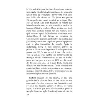 Les lettres argentées