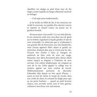 Les lettres argentées