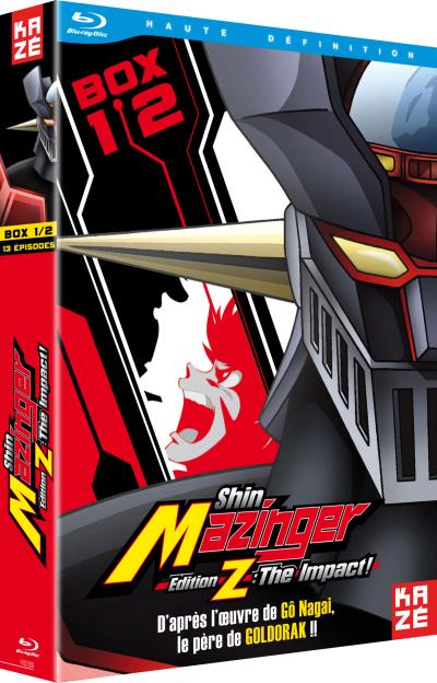 Mazinger Edition Z The impact Box 1/2 Blu-ray - Blu-ray