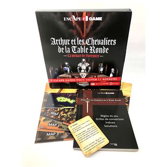 Escape game Arthur et les Chevaliers de la table ronde