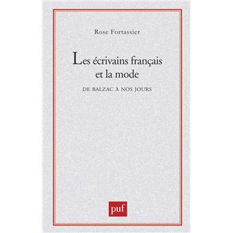 Les écrivains français et la mode