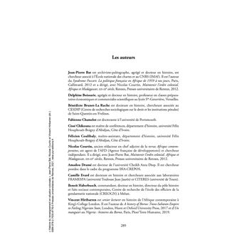 Histoire du renseignement en situation coloniale