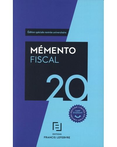 Mémento Fiscal Etudiants 2020
