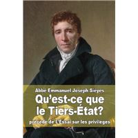 Qu'est-ce que le tiers état - ebook (ePub) - Emmanuel Joseph