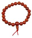 Bracelet mala tibétain - Jaspe rouge