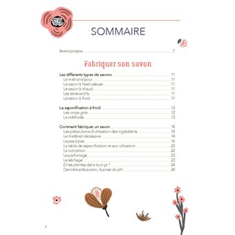Savons aux plantes et aux fleurs. Recettes à faire soi-même