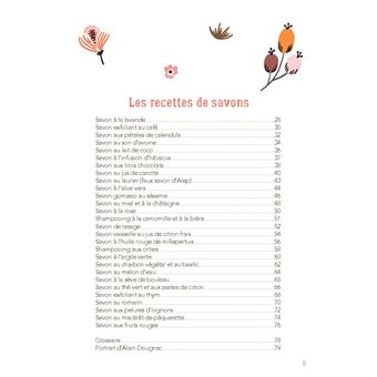 Savons aux plantes et aux fleurs. Recettes à faire soi-même