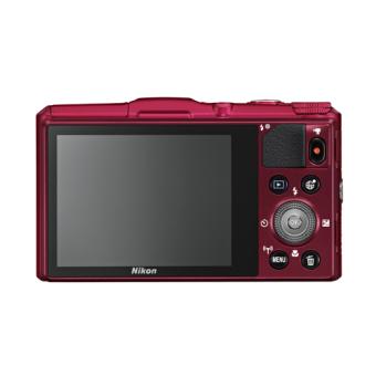 Compact Nikon Coolpix S9700 rouge - Appareil photo compact - Achat
