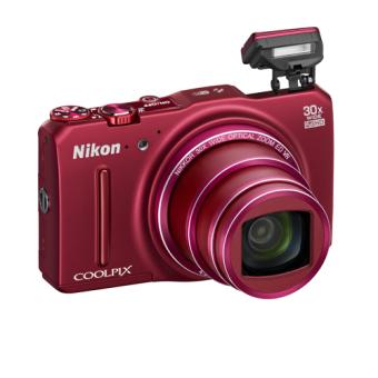 Compact Nikon Coolpix S9700 rouge - Appareil photo compact | fnac