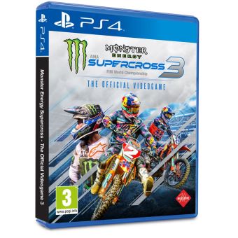 Monster Energy Supercross 3 PS4