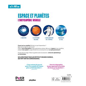 Le Petit Quotidien - L'encyclopédie visuelle - Espace et planètes