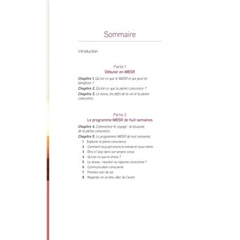 Se libérer du stress par la pleine conscience - Le programme MBSR, 8 semaines pour renforcer santé