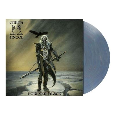 Forever Black Edition Limitée Vinyle Bleu Clair et Rouge Marbré