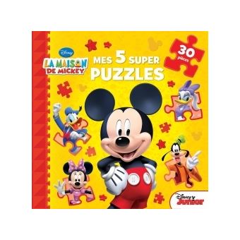 La Maison de MickeyLA MAISON DE MICKEY - Mes 5 super puzzles 30 pièces