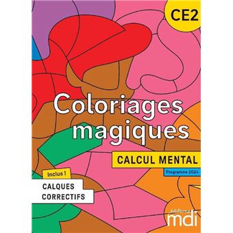 Coloriages magiques - CE2 - Fichier à photocopier