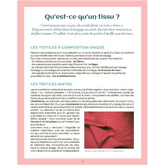Le guide des tissus - 65 fiches pour choisir et coudre ses tissus