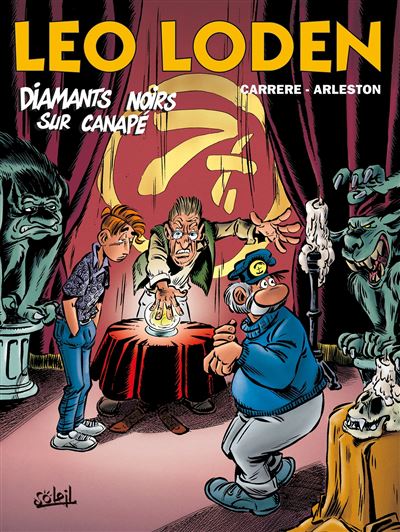 Léo Loden Tome 11 : Diamants noirs sur canapé